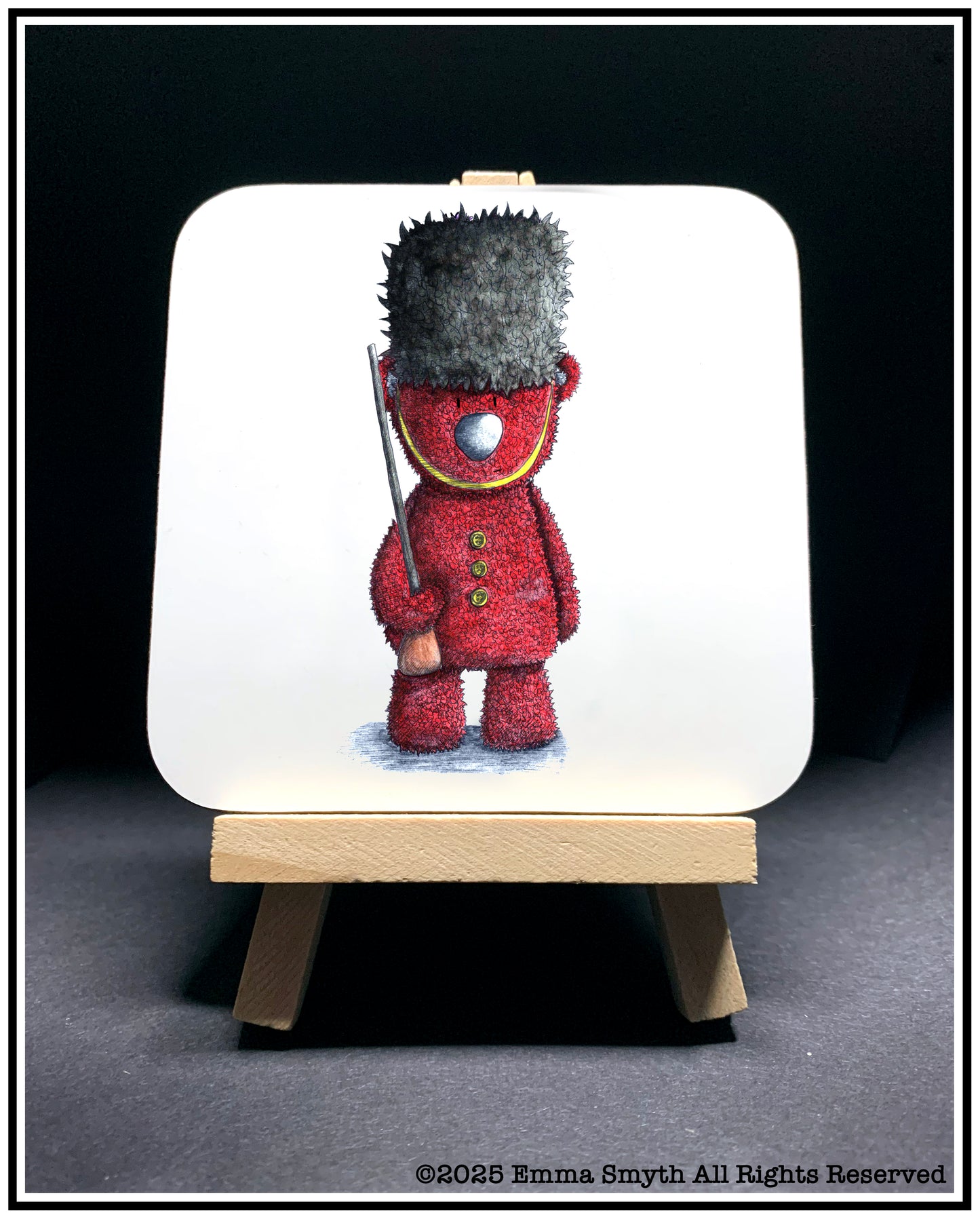 English Bear Coaster