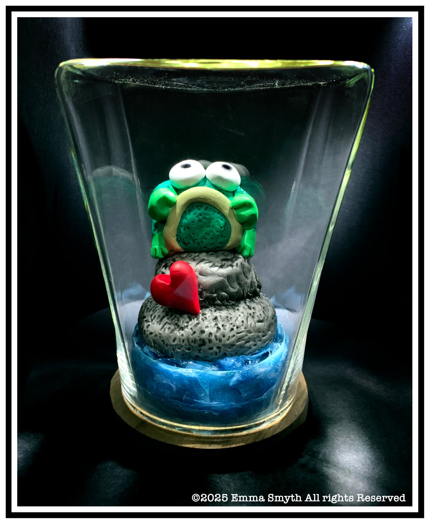 Grumptious Handmade Sculpture 12x8x8cm