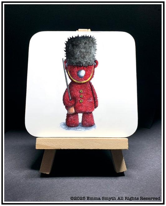 English Bear Coaster