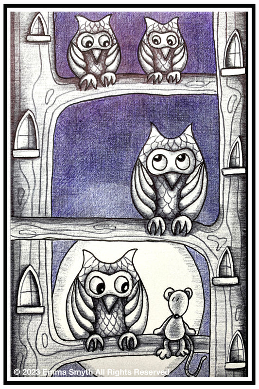 An unlikely Friendship 10x14cm