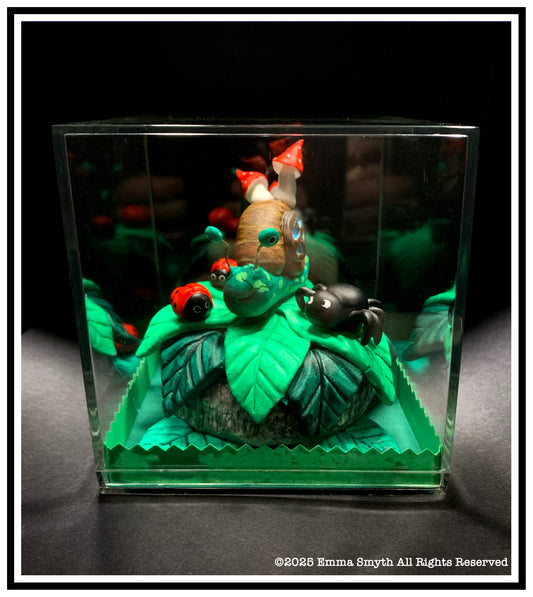 Little Critters Mini Sculpture Original Artwork 10x10x10cm