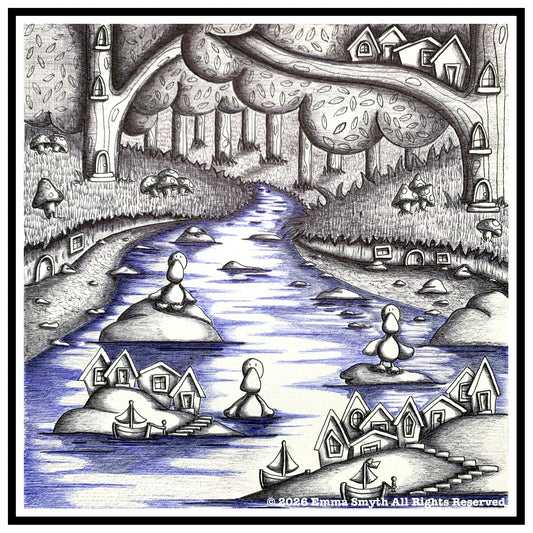 Mini Print - The Beck