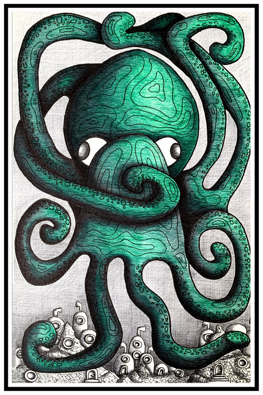 The Guardian. 10x14cm